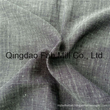 Jacquard Linen/Wool Double Layer Fabric (QF16-2477)